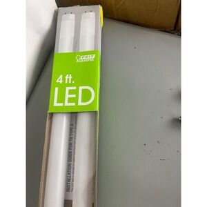 Feit Electric 4ft LED T8 Tube Light Bulbs 32W Replacement 4100K Cool White 2Pack